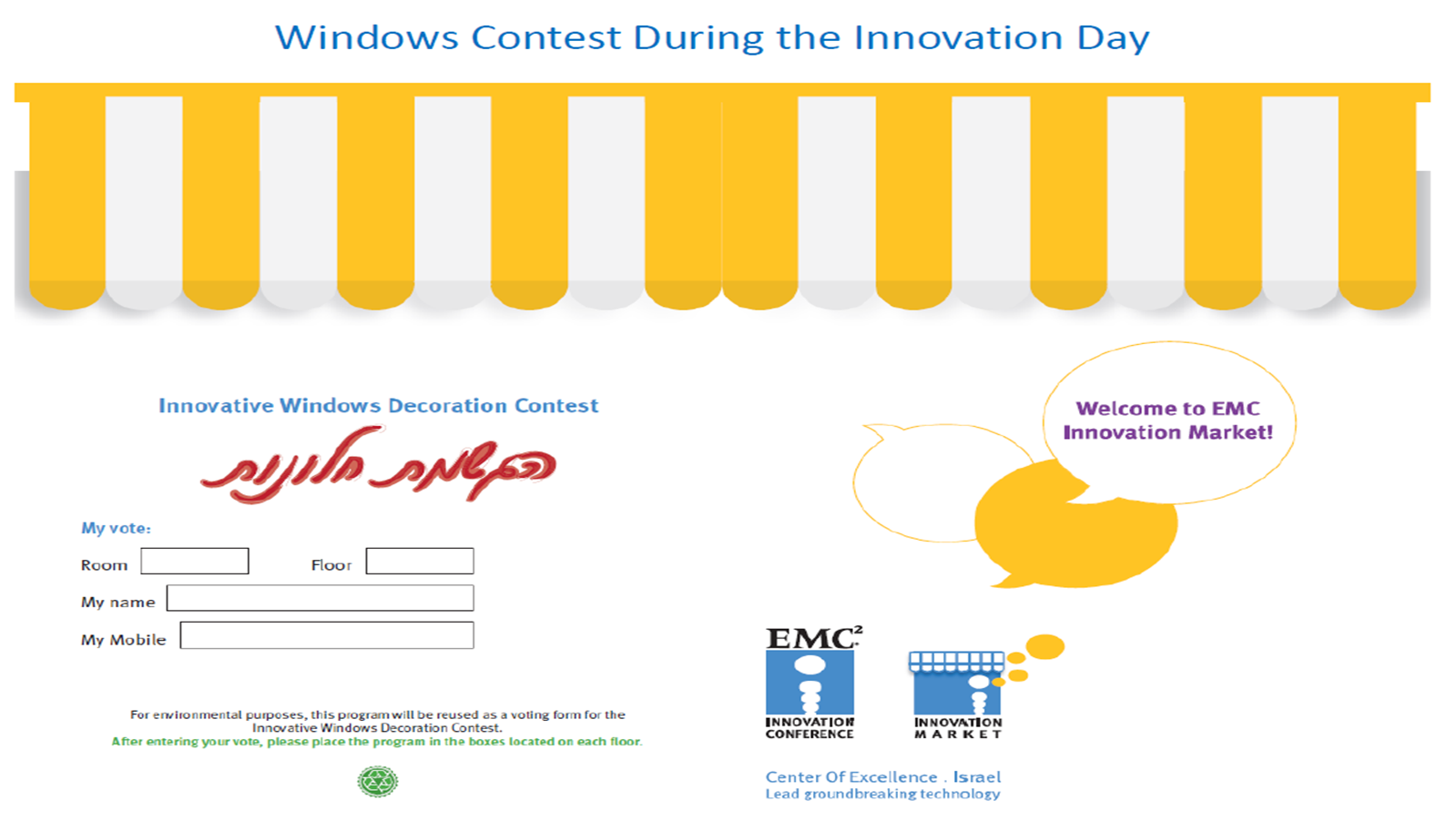 InnovationMarketContest InnovationMarketContest